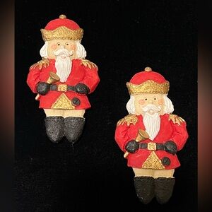 LOT OF 2 SMALL NUTCRACKER MAGNETS.